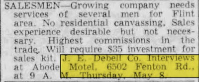 Abode Motel - May 07 1958 Article (newer photo)